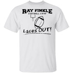Ray Finkle Football Camp Laces Out T-Shirt CustomCat