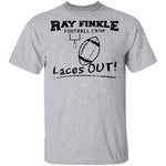 Ray Finkle Football Camp Laces Out T-Shirt CustomCat