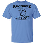Ray Finkle Football Camp Laces Out T-Shirt CustomCat