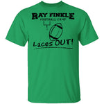Ray Finkle Football Camp Laces Out T-Shirt CustomCat