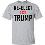 Re-Elect 2020 Trump T-Shirt CustomCat