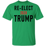 Re-Elect 2020 Trump T-Shirt CustomCat