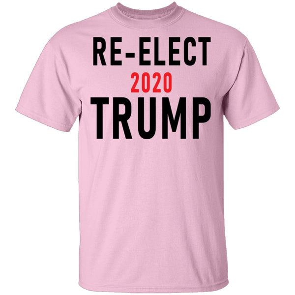 Re-Elect 2020 Trump T-Shirt CustomCat