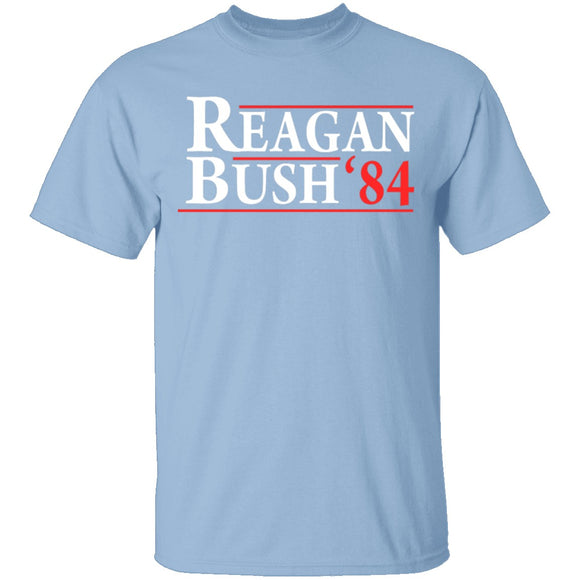 Reagan Bush 84 T-Shirt CustomCat