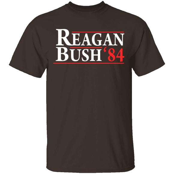 Reagan Bush 84 T-Shirt CustomCat
