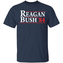 Reagan Bush 84 T-Shirt CustomCat