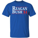 Reagan Bush 84 T-Shirt CustomCat