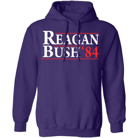 Reagan Bush 84 T-Shirt CustomCat