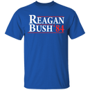 Reagan Bush 84 T-Shirt CustomCat