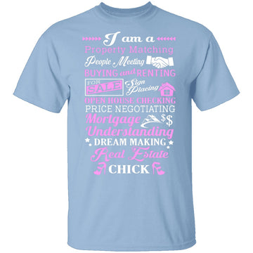 Real Estate Chick T-Shirt CustomCat