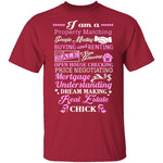 Real Estate Chick T-Shirt CustomCat