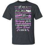 Real Estate Chick T-Shirt CustomCat