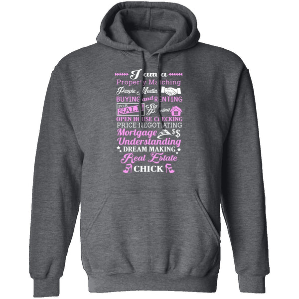 Real Estate Chick T-Shirt CustomCat