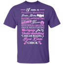 Real Estate Chick T-Shirt CustomCat