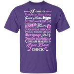 Real Estate Chick T-Shirt CustomCat