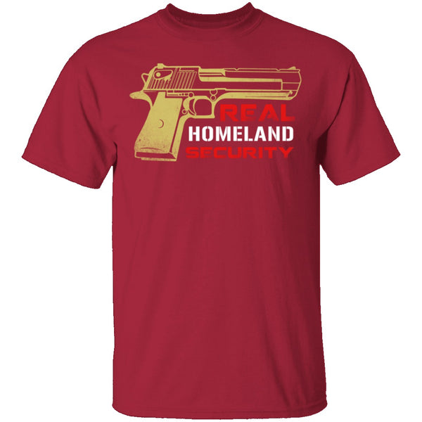 Real Homeland Security T-Shirt CustomCat