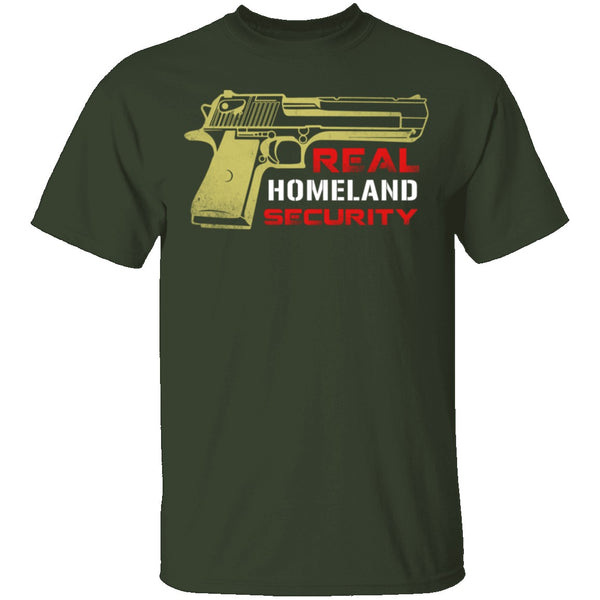 Real Homeland Security T-Shirt CustomCat