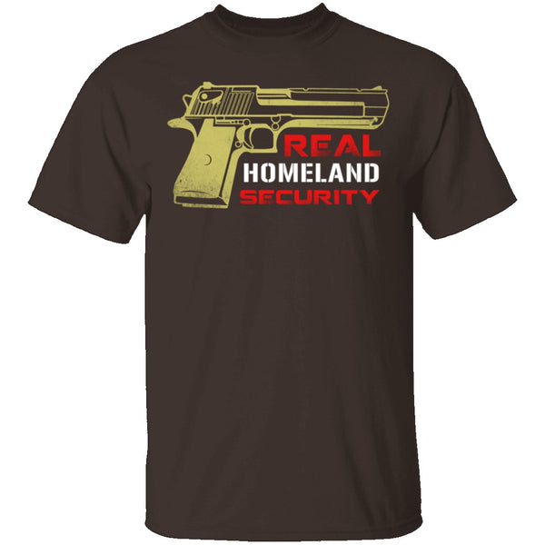 Real Homeland Security T-Shirt CustomCat