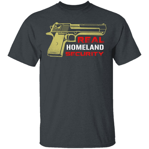 Real Homeland Security T-Shirt CustomCat