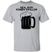Real Irish Women Swallow T-Shirt