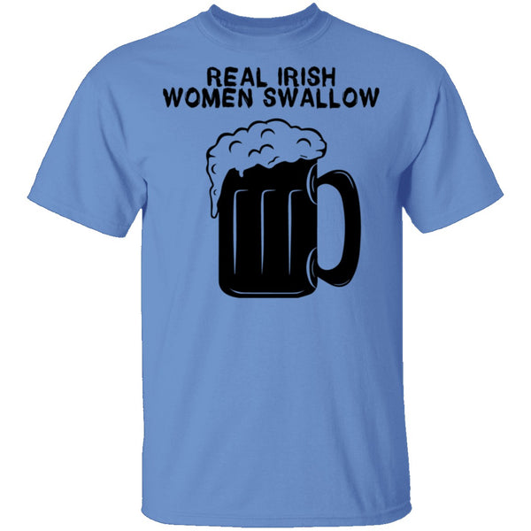 Real Irish Women Swallow T-Shirt CustomCat