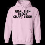 Real Men Drink Craft Beer T-Shirt CustomCat