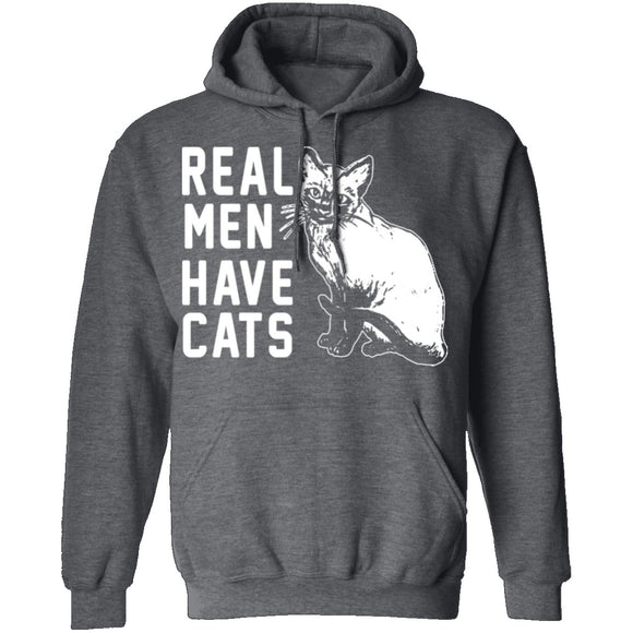 Real Men Have Cats T-Shirt CustomCat