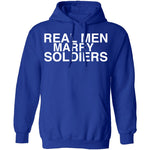 Real Men Marry Soldiers T-Shirt CustomCat
