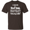 Red Hair Warning Label T-Shirt CustomCat