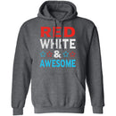 Red White And Awesome T-Shirt CustomCat
