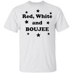 Red White And Boujee T-Shirt CustomCat