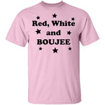 Red White And Boujee T-Shirt CustomCat