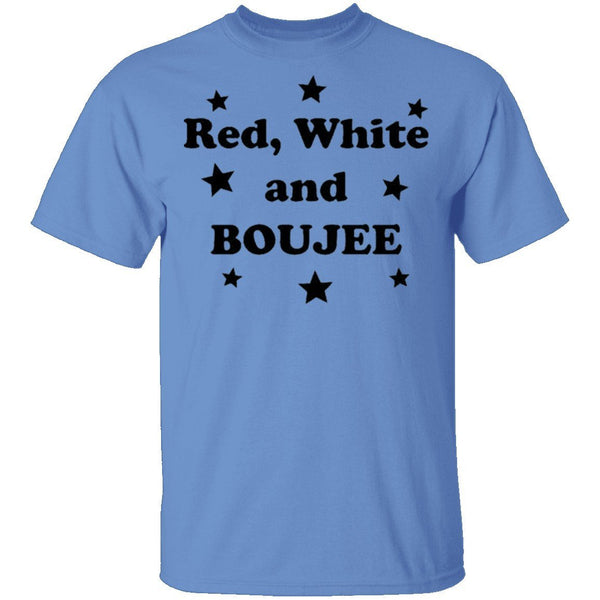 Red White And Boujee T-Shirt CustomCat