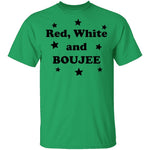Red White And Boujee T-Shirt CustomCat