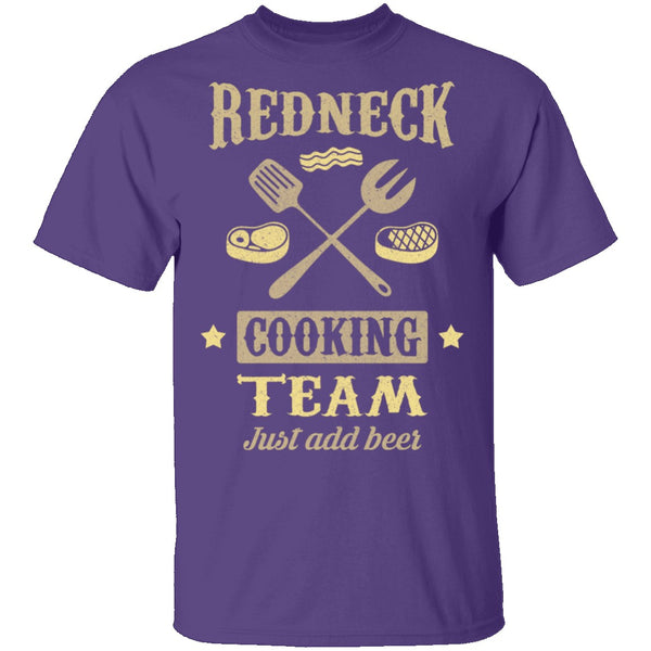 Redneck Cooking Team T-Shirt CustomCat