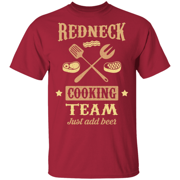 Redneck Cooking Team T-Shirt CustomCat