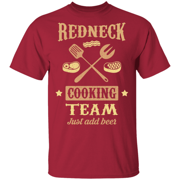 Redneck Cooking Team T-Shirt CustomCat