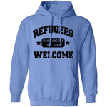 Refugees Welcome T-Shirt CustomCat