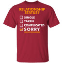 Relationship Status? T-Shirt CustomCat