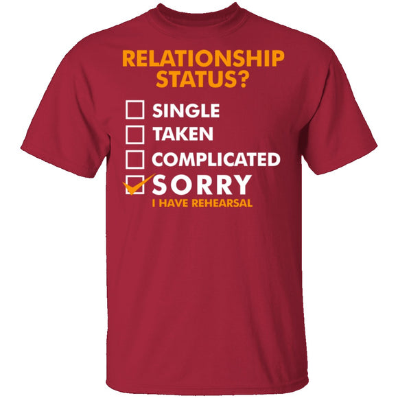 Relationship Status? T-Shirt CustomCat