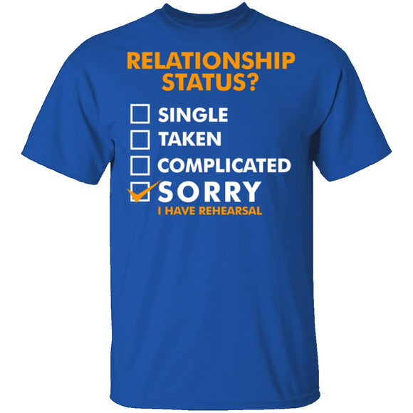 Relationship Status? T-Shirt CustomCat