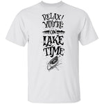 Relax You're On Lake Time T-Shirt CustomCat