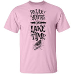 Relax You're On Lake Time T-Shirt CustomCat