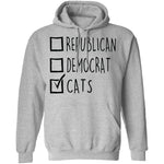Republican Democrat Cats T-Shirt CustomCat