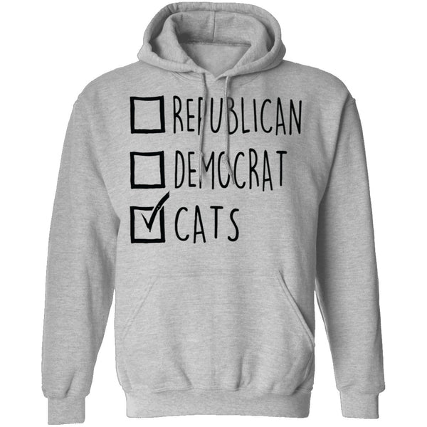Republican Democrat Cats T-Shirt CustomCat
