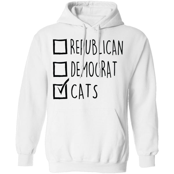 Republican Democrat Cats T-Shirt CustomCat