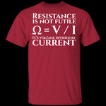 Resistance is Not Futile T-Shirt CustomCat