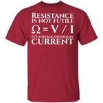 Resistance is Not Futile T-Shirt CustomCat