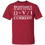 Resistance is Not Futile T-Shirt CustomCat