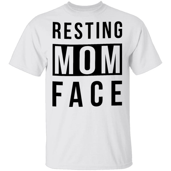 Resisting Mom Face T-Shirt CustomCat
